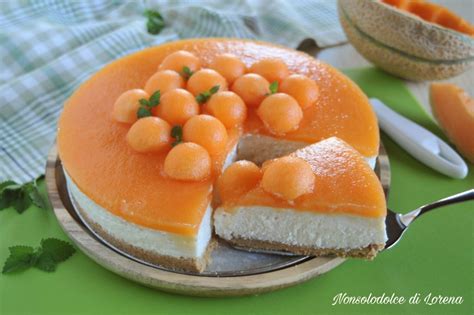 CHEESECAKE AL MELONE Senza Cottura