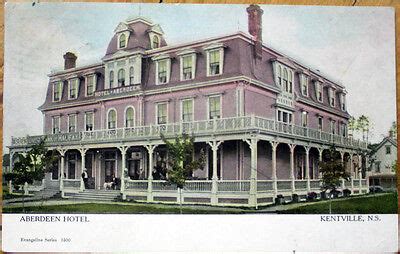 1907 Kentville Postcard: Aberdeen Hotel - Kentville, Nova Scotia/NS ...