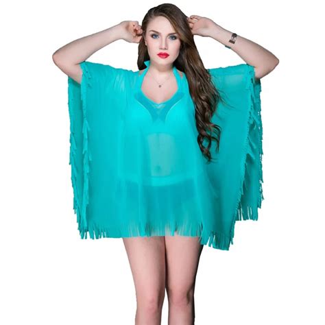 Beach Dress Beach Sexy Cover Up Chiffon Bikini Swimwear Tunic Swimsuit