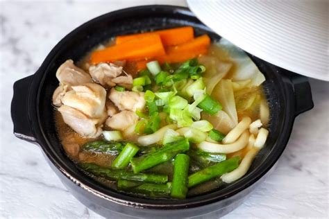 Miso Udon Noodle Soup Miso Nikomi Udon Asian Inspirations