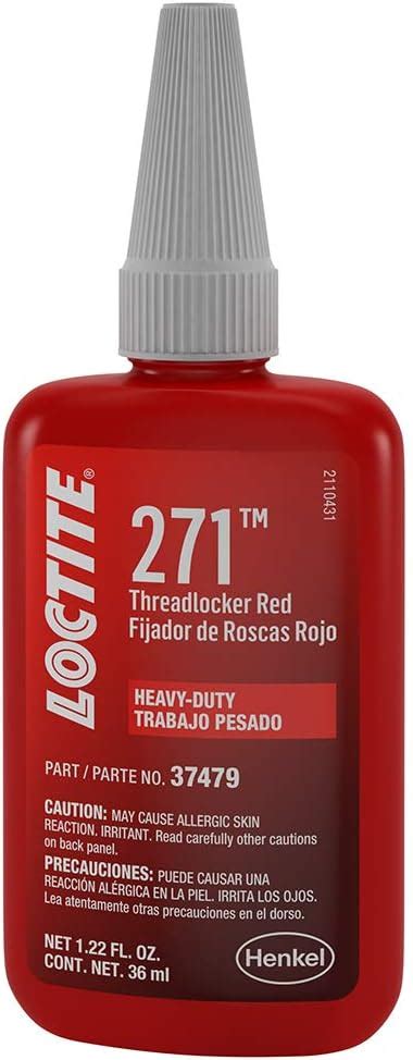 Loctite 271 Threadlocker For Automotive High Strength