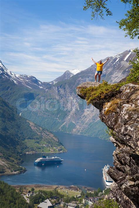 Geirangerfjord in Norway | Stock image | Colourbox