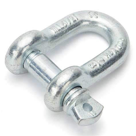 Drop Forged Galvanized G210 Dee Shackle With Screw Pin China Marine