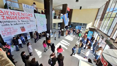 Manifestaciones En La Unpsjb Para Repudiar El Ajuste De Naci N