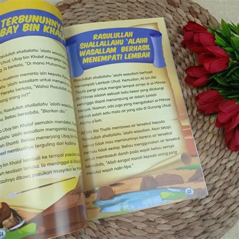 Buku Kisah Kepahlawanan Para Sahabat Dalam Perang Uhud Full Colour