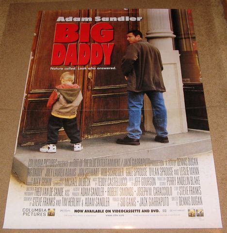 Big Daddy Movie Poster 27x40 Used Adam Sandler – Mason City Poster Company