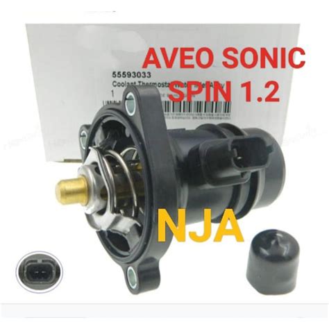 Jual THERMOSTAT TERMOSTAT AVEO SONIC SPIN 1 2CC 55593033 OEM Shopee