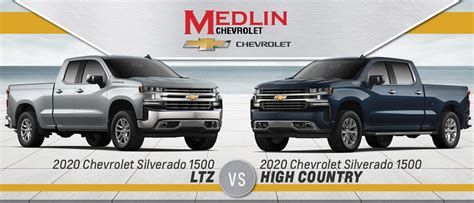 2020 Chevrolet Silverado LTZ vs High Country in Ayden, NC