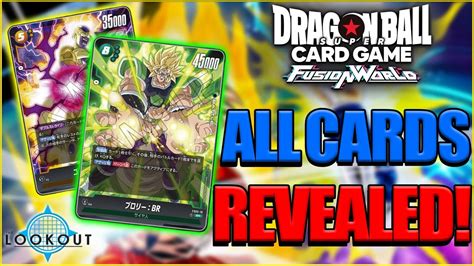 ALL FUSION WORLD STARTER DECK CARDS REVEALED YouTube