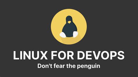 Linux For Devops What You Need To Know Tutorial Works