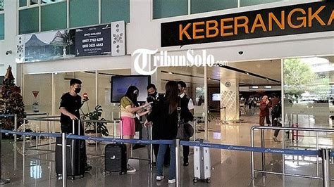 Jelang Nataru Penumpang Pesawat Di Bandara Adi Soemarmo Meningkat