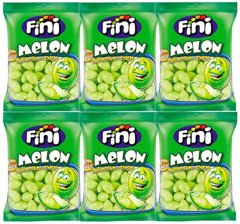 Жевательная резинка Fini Melon, 90г x 6шт. Дыня купить на OZON по ...