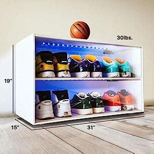 Amazon Sneaker Throne Shoe Rack With Lights For Up To 6 Pairs Of