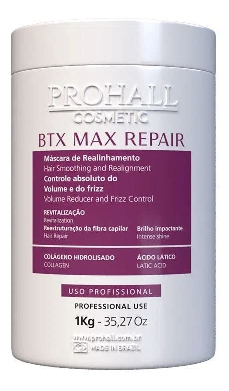 Botox Prohall 1 Kilo Prohall Botox Platinum Combo 2x 1kg Mercado Livre