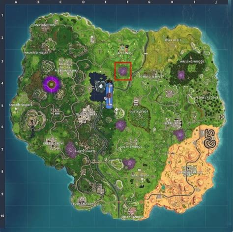 Fortnite Lîle Flottante Et Le Cube Extraient Les Runes Millenium