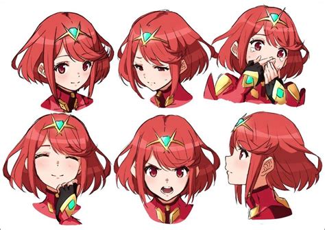 Pyra Expressions Xenoblade Chronicles 2 Xenoblade Chronicles 2