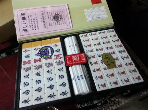 Purchasing A Japanese Mahjong Set From Japan Riichi Mahjong In Singapore