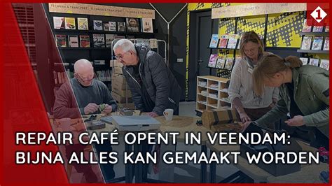 Repair Caf In Bibliotheek In Veendam Geeft Kapotte Spullen Een Tweede