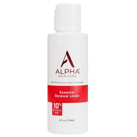 Essential Renewal Lotion 10 Glycolic Aha Alpha Skin