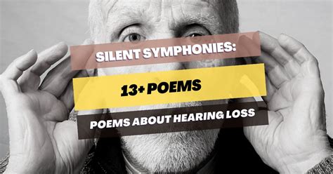 13 Poems About Hearing Impairment And Loss Pick Me Up Poetry