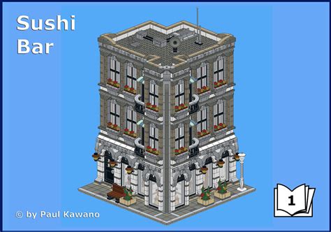 LEGO® MOC: Modular Sushi Bar