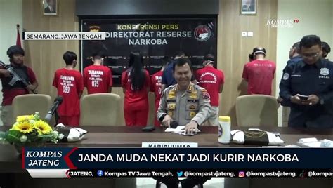 Janda Muda Di Semarang Nekat Jadi Kurir Narkoba Video Dailymotion