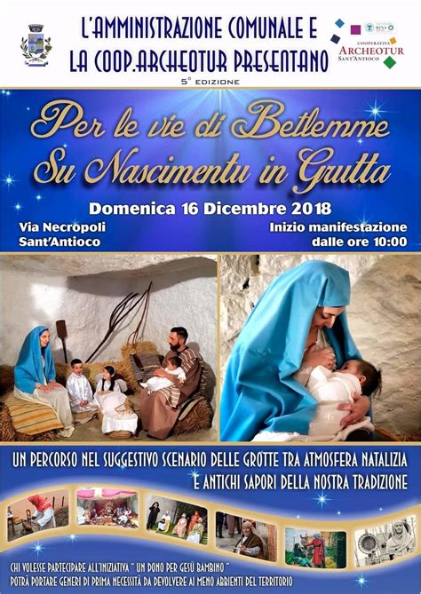 Sant Antioco Domenica Torna Lappuntamento Con Su Nascimentu In