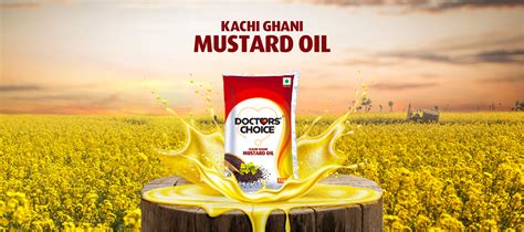 Omega 3 Rich Kachi Ghani Mustard Oil By Doctors Choice