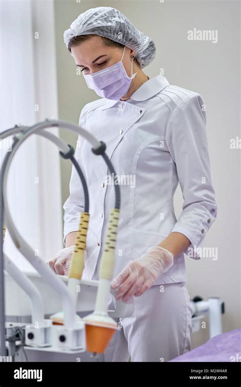 nurse with medical equipment Stock Photo - Alamy