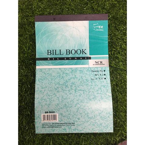 UNI CASH BILL BOOK NCR 2PLY Shopee Malaysia