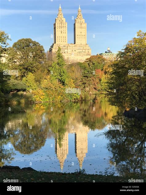 Central Park in fall Stock Photo - Alamy