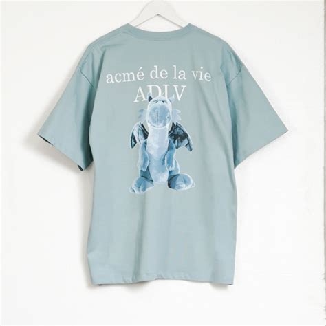 Kaos Adlv Dragon Blue Icy Blue Tshirt 100 Original Hypesneakerid