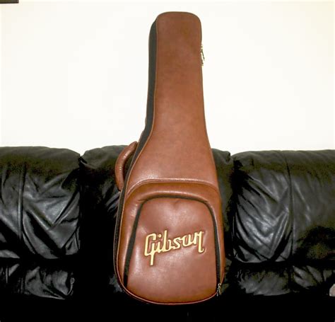 Gibson Premium Soft Case Gig Bag For Les Paul And Sg Brown Reverb