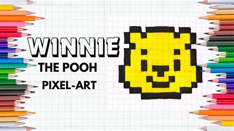 Como Dibujar A Wininie En Pixel Art How To Draw Winnie The Pooh