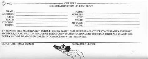 Printable Entry Form The Izaak Walton League Of Berks County