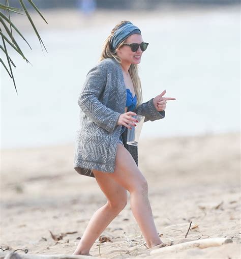 Hilary Duff Bikini Pictures Hawaii Popsugar Celebrity