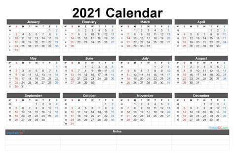 2021 Calendar With Week Number Printable Free Atilapower