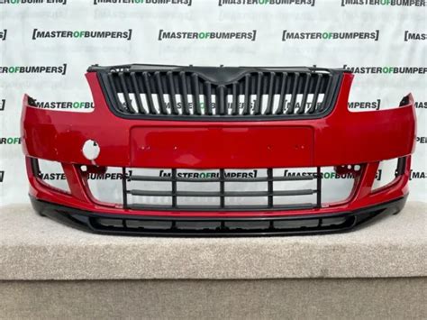 SKODA FABIA MONTE Carlo Mk2 Facelift 2010 2013 Front Bumper Genuine