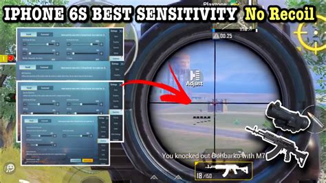 Iphone S Best Sensitivity Setting No Recoil Iphone Fps