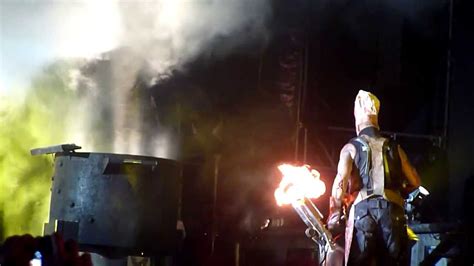 Rammstein Mein Teil Live Samara Rock On Volga Cut Youtube