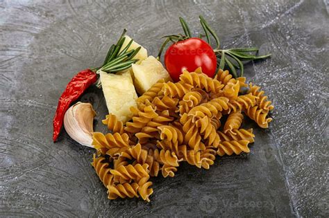 Raw Whole Grain Pasta Fusilli Stock Photo At Vecteezy