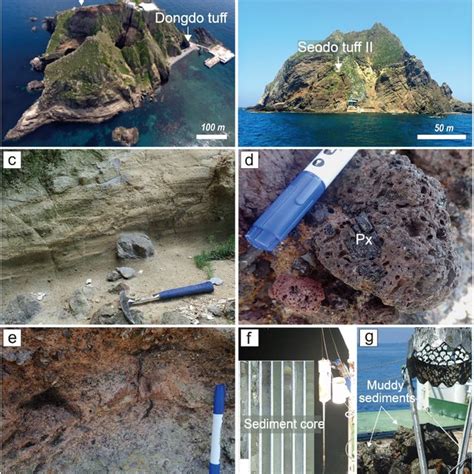 Geological map of Dokdo island (revised from Sohn and Park 1994 ...