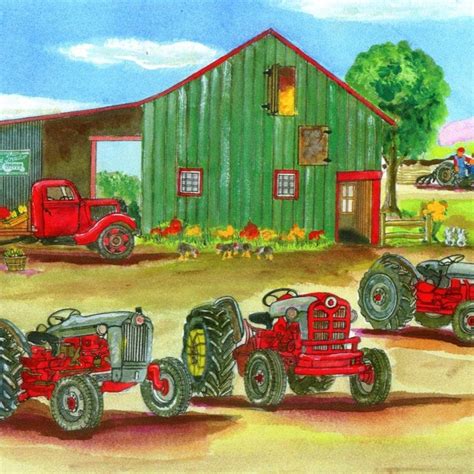 Ford 8n Tractor Art - Etsy