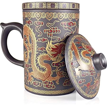 Authentic Yixing Teapot Dragon And Phoenix Tea Pot Big Capacity Purple