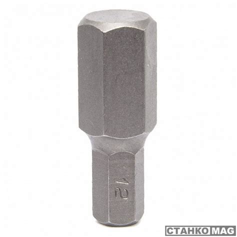 Бита шестигранная короткая Hans на 5/16" 12 мм 062-4M12 ...