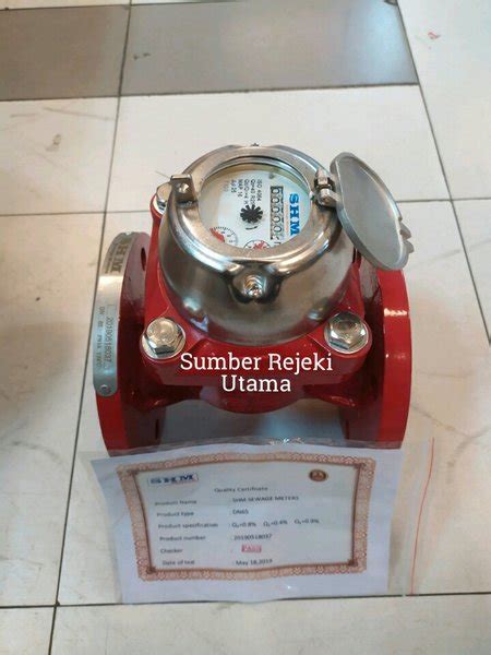 Jual Flowmeter Air Limbah Air Kotor Shm Flange Inch Dn Di