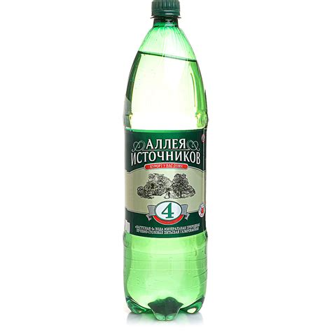 Минеральная вода Аллея Источников №4 1,5л пэт г.Ессентуки купить за 89 ...