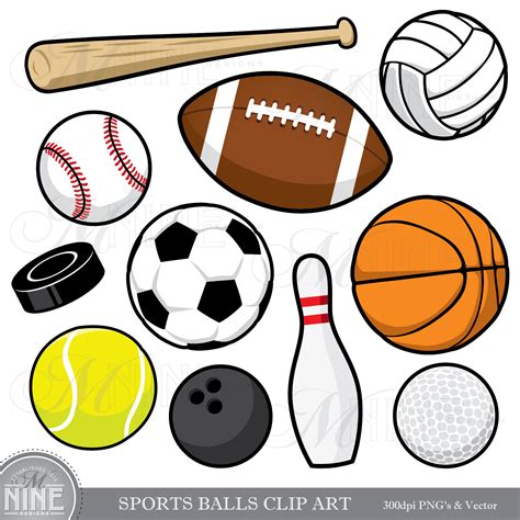 Sports Art Clip Art