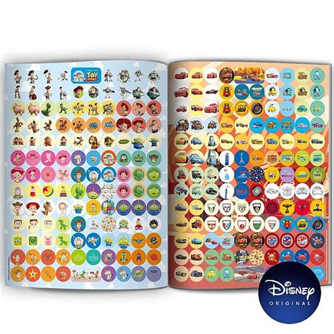 Livro 500 Adesivos Disney Pixar 01 Unidade Culturama Rizzo