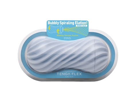 Tenga Flex Bubbly Blue Texture Ratings & Reviews | TechySex